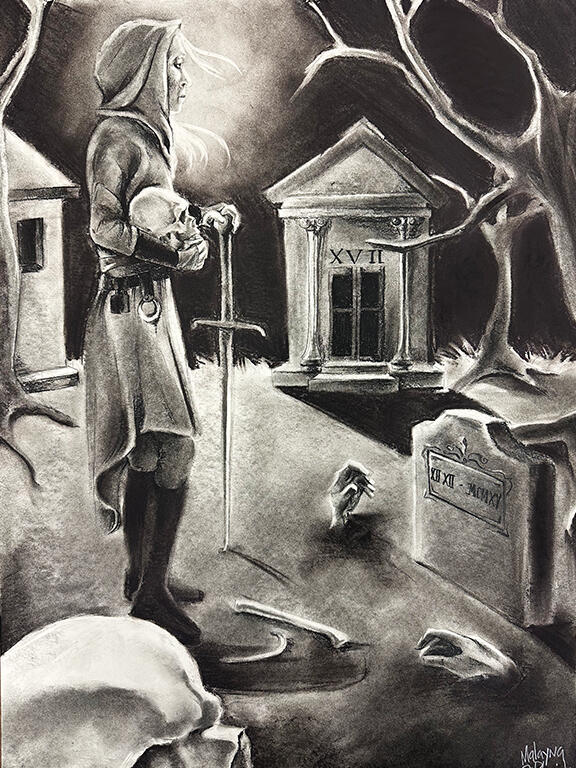 life drawing III final, 2024