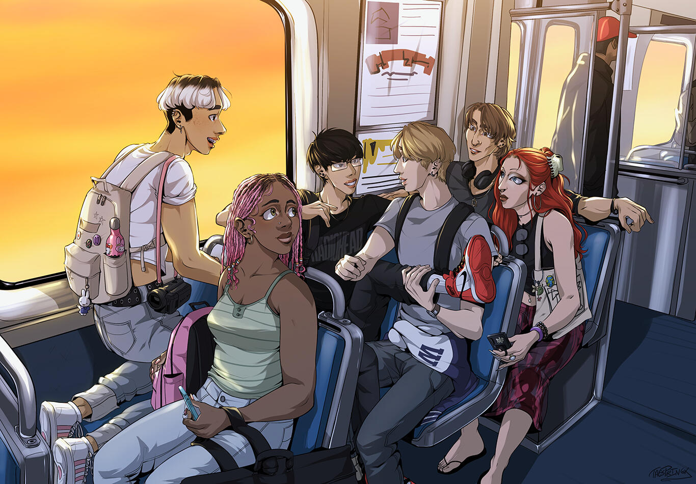 afternoon on the el, 2023